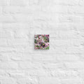 Product mockupCherry blossom canvas print with bumblebee — pink weeping cherry tree spring wall art
