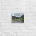 Honomanū Valley canvas print — Maui jungle stream meeting the sea on the Road to Hana, Hawaii landscape wall art